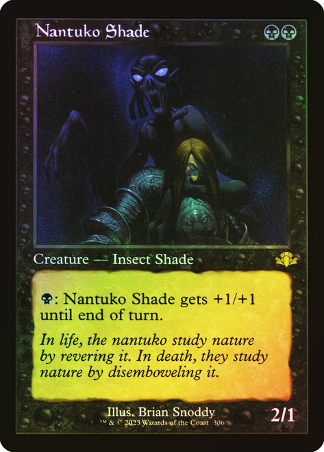 Nantuko Shade (Retro Frame)\nDominaria Remastered - Retro Frame\nSingle\nMagic The Gathering