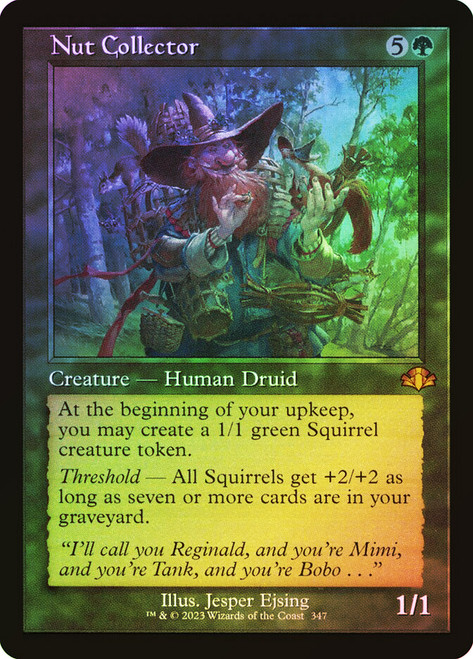 Nut Collector (Retro Frame)\nDominaria Remastered - Retro Frame\nSingle\nMagic The Gathering