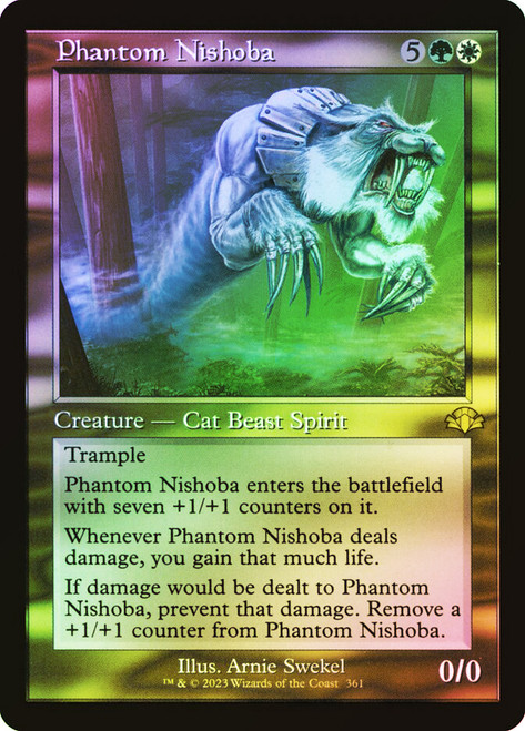 Phantom Nishoba (Retro Frame)\nDominaria Remastered - Retro Frame\nSingle\nMagic The Gathering