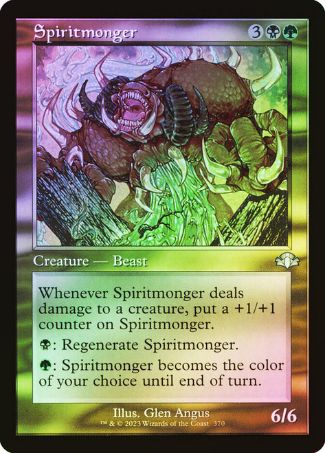 Spiritmonger (Retro Frame) | Dominaria Remastered - Retro Frame 