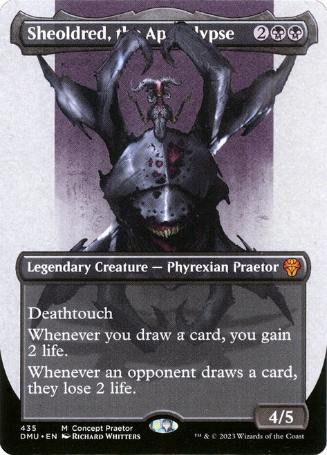 Sheoldred, the Apocalypse Art Card} (Signed) | Art Series
