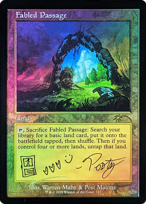 Fabled Passage (Secret Lair) (#727)\nPromo: General\nSingle\nMagic The Gathering