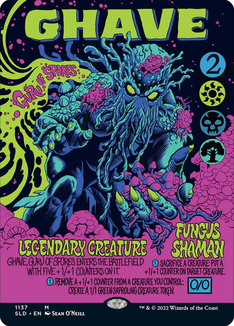 Ghave, Guru of Spores (Secret Lair) (Hand Drawn)\nPromo: General\nSingle\nMagic The Gathering