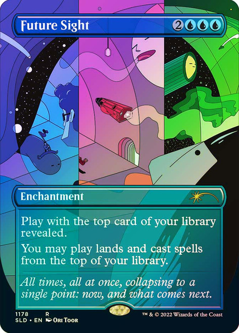 Future Sight (Secret Lair) (Borderless)\nPromo: General\nSingle\nMagic The Gathering