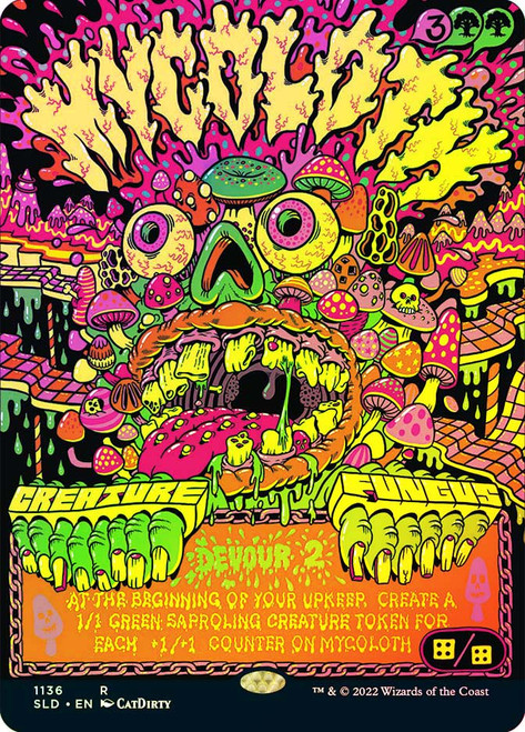 Mycoloth (Secret Lair) (Hand Drawn)\nPromo: General\nSingle\nMagic The Gathering