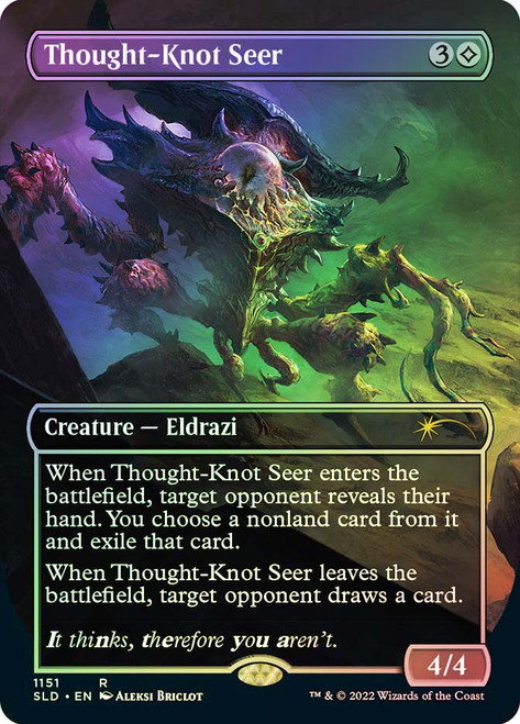 Thought-Knot Seer (Secret Lair) (#1151) (Borderless) | Promo: General |  Star City Games