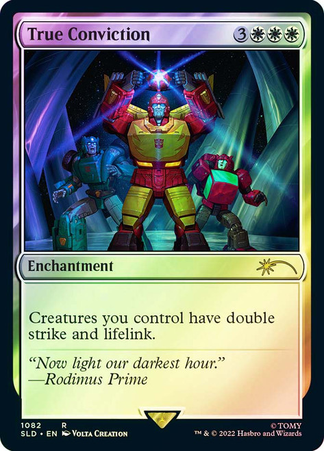 True Conviction (Secret Lair)\nPromo: General\nSingle\nMagic The Gathering