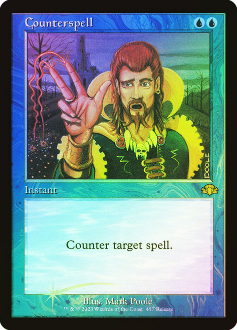Counterspell (Release) (Retro Frame)\nPromo: General\nSingle\nMagic The Gathering
