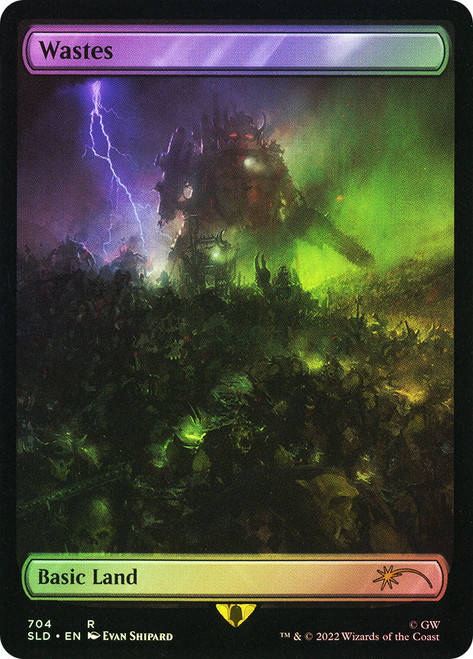 Wastes (Secret Lair) (#704) (Full Art)\nPromo: General\nSingle\nMagic The Gathering