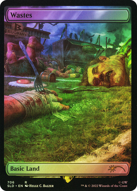 Wastes (Secret Lair) (#706) (Full Art)\nPromo: General\nSingle\nMagic The Gathering