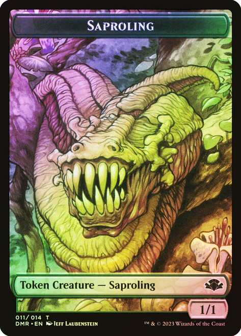 {Saproling Token} // {Zombie Token}\nDominaria Remastered\nSingle\nMagic The Gathering