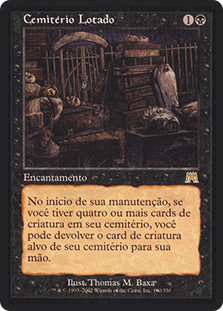 Oversold Cemetery
Onslaught - Portuguese
Single
Magic The Gathering