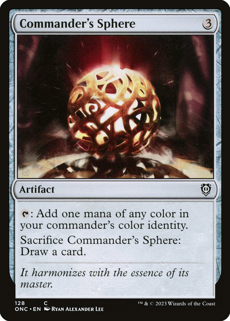 Commander's Sphere\nPhyrexia: All Will Be One Commander\nSingle\nMagic The Gathering