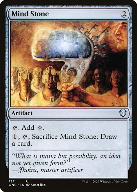 Mind Stone\nPhyrexia: All Will Be One Commander\nSingle\nMagic The Gathering