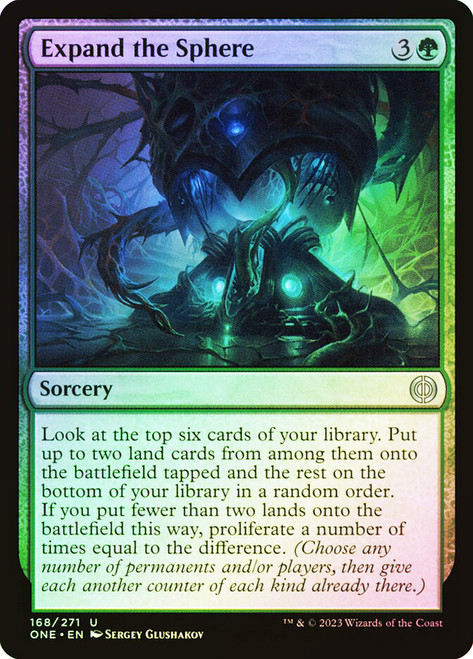 Expand the Sphere\nPhyrexia: All Will Be One\nSingle\nMagic The Gathering