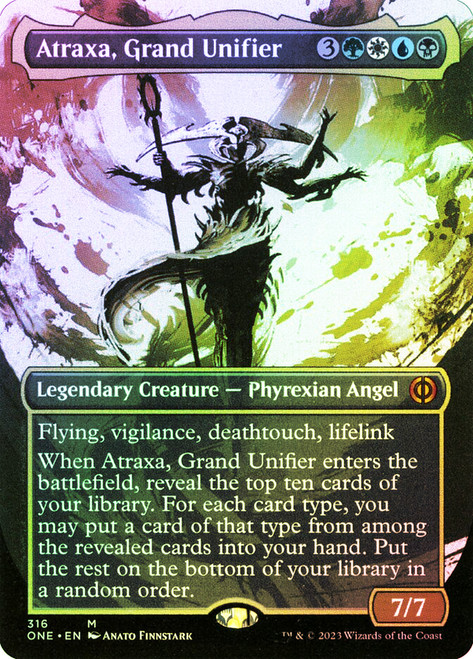 Atraxa, Grand Unifier (#459) (Showcase) (Compleat Foil) | Phyrexia 