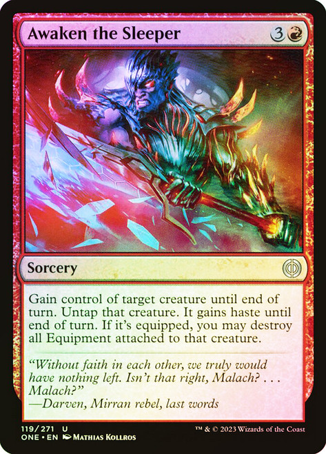 Awaken the Sleeper\nPhyrexia: All Will Be One\nSingle\nMagic The Gathering