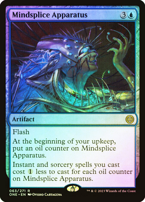Mindsplice Apparatus\nPhyrexia: All Will Be One\nSingle\nMagic The Gathering