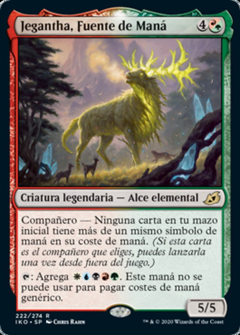 Jegantha, the Wellspring\nIkoria: Lair of Behemoths - Spanish\nSingle\nMagic The Gathering