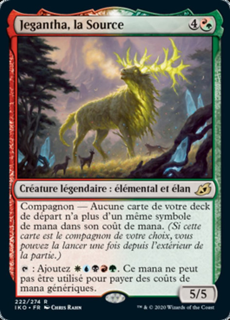 Jegantha, the Wellspring\nIkoria: Lair of Behemoths - French\nSingle\nMagic The Gathering