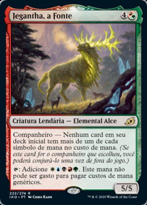 Jegantha, the Wellspring\nIkoria: Lair of Behemoths - Portuguese\nSingle\nMagic The Gathering