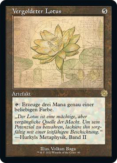 Gilded Lotus | The Brothers' War Retro Artifacts | Star City Games