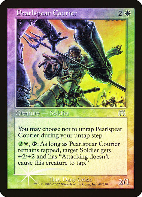 Pearlspear Courier\nOnslaught\nSingle\nMagic The Gathering