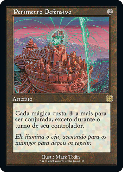 Defense Grid (#013) (Retro Frame)\nThe Brothers' War Retro Artifacts - Portuguese\nSingle\nMagic The Gathering