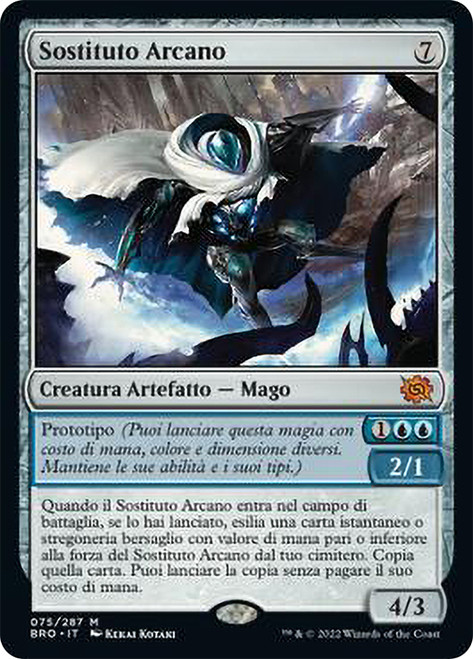 Arcane Proxy\nThe Brothers' War - Italian\nSingle\nMagic The Gathering