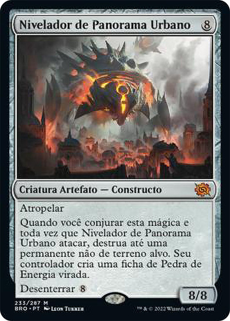 Cityscape Leveler\nThe Brothers' War - Portuguese\nSingle\nMagic The Gathering