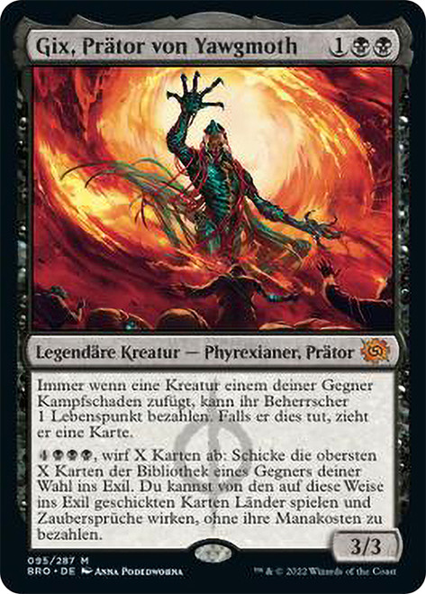 Gix, Yawgmoth Praetor | The Brothers' War - French | Star City Games
