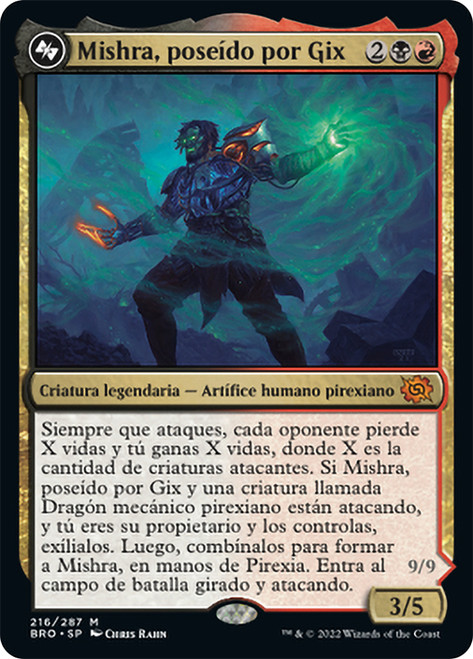 Mishra, Claimed by Gix // Mishra, Lost to Phyrexia (Top