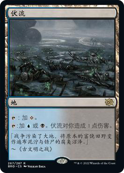 Underground River\nThe Brothers' War - Chinese - Simplified\nSingle\nMagic The Gathering