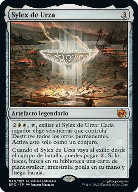 Urza's Sylex\nThe Brothers' War - Spanish\nSingle\nMagic The Gathering