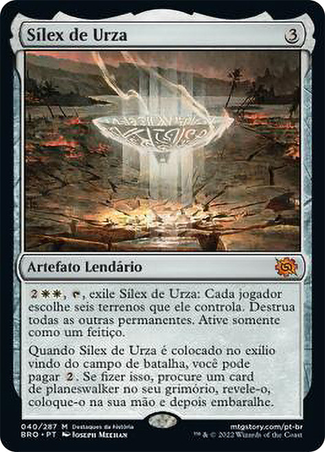 Urza's Sylex\nThe Brothers' War - Portuguese\nSingle\nMagic The Gathering