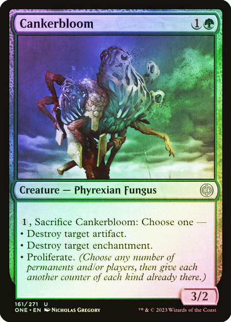 Cankerbloom\nPhyrexia: All Will Be One\nSingle\nMagic The Gathering