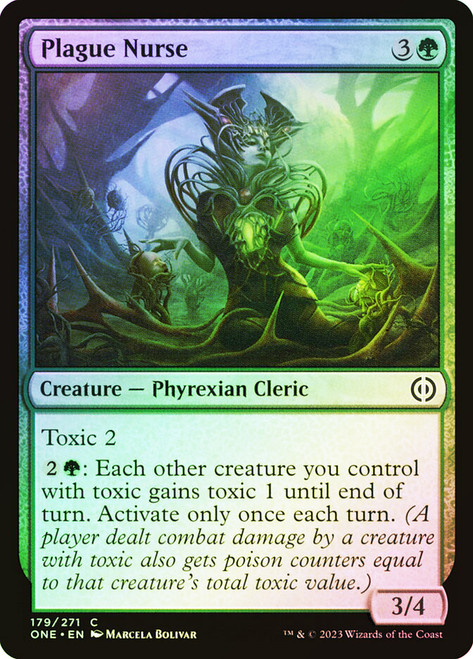 Plague Nurse\nPhyrexia: All Will Be One\nSingle\nMagic The Gathering