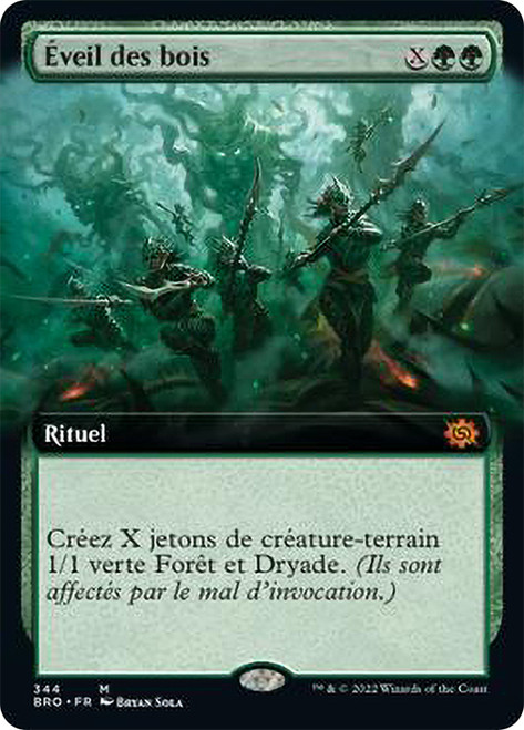 Awaken the Woods (Extended Art) | The Brothers' War - Variants