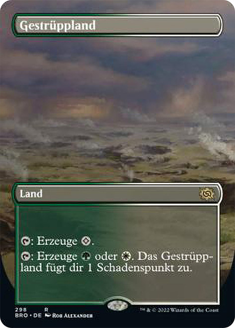 Brushland (Borderless) | The Brothers' War - Variants - Chinese