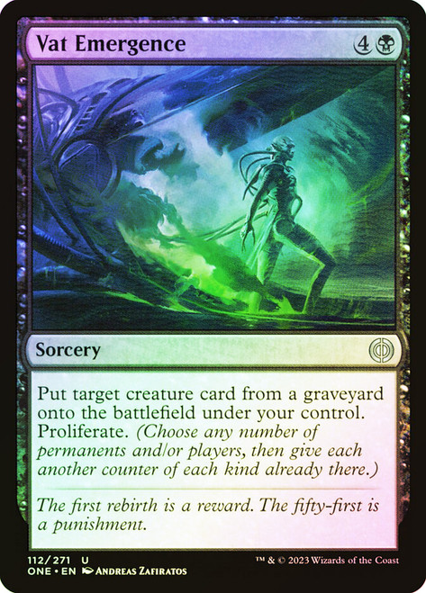 Vat Emergence\nPhyrexia: All Will Be One\nSingle\nMagic The Gathering