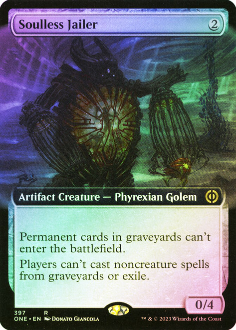 Soulless Jailer (Extended Art) | Phyrexia: All Will Be One