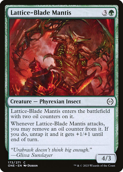 Lattice-Blade Mantis | Phyrexia: All Will Be One | Star City Games