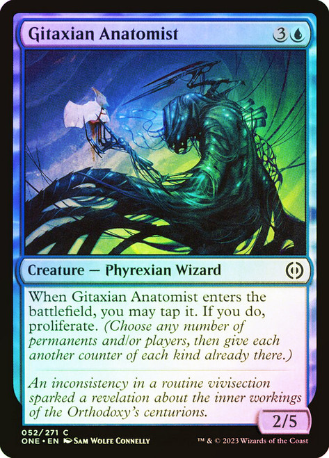 Gitaxian Anatomist\nPhyrexia: All Will Be One\nSingle\nMagic The Gathering