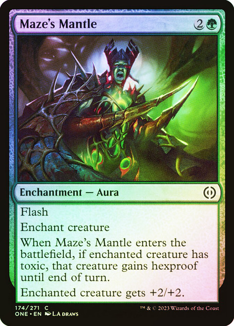 Maze's Mantle\nPhyrexia: All Will Be One\nSingle\nMagic The Gathering
