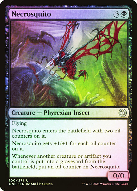 Necrosquito\nPhyrexia: All Will Be One\nSingle\nMagic The Gathering