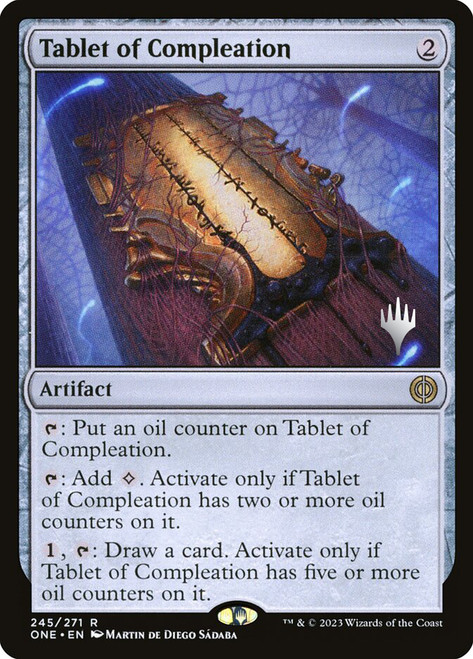 Tablet of Compleation (Prerelease) (Phyrexia: All Will Be One