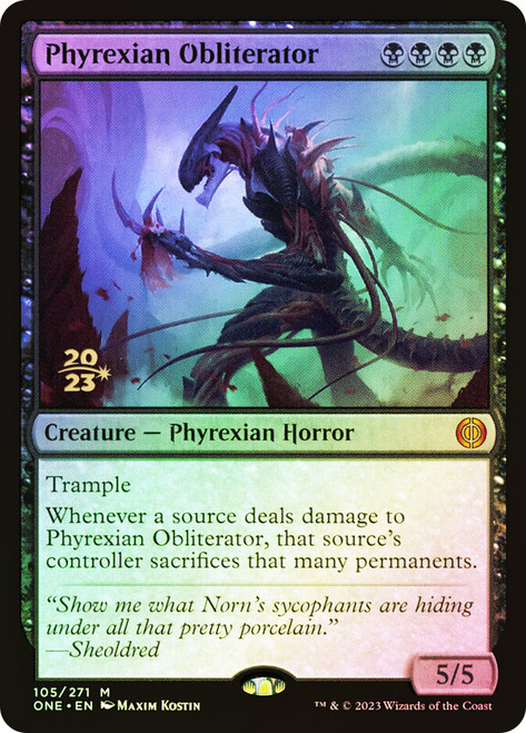 Phyrexian Obliterator (Promo Pack) (Phyrexia: All Will Be One 