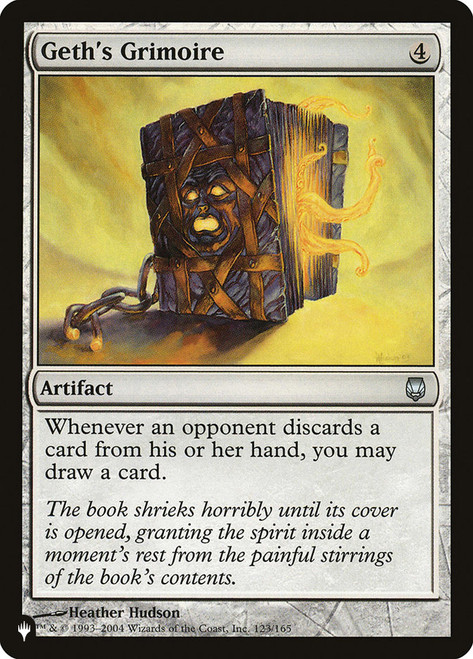 Geth's Grimoire\nMystery Booster / The List\nSingle\nMagic The Gathering