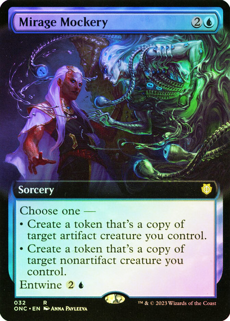 Mirage Mockery (Extended Art) | Phyrexia: All Will Be One