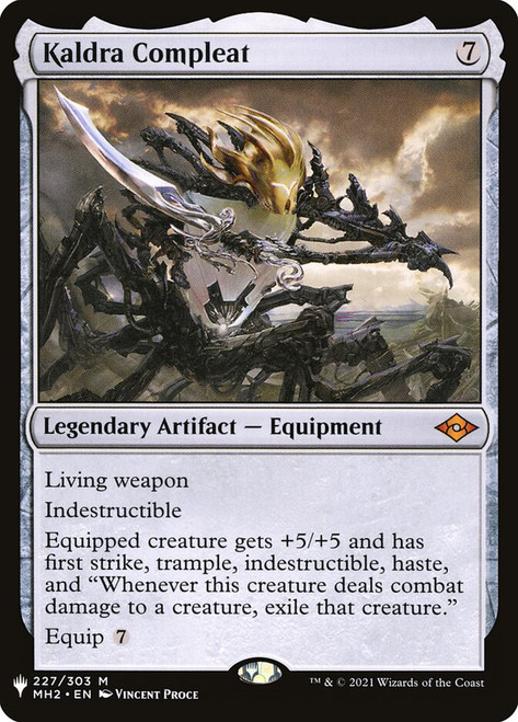 Kaldra Compleat\nMystery Booster / The List\nSingle\nMagic The Gathering